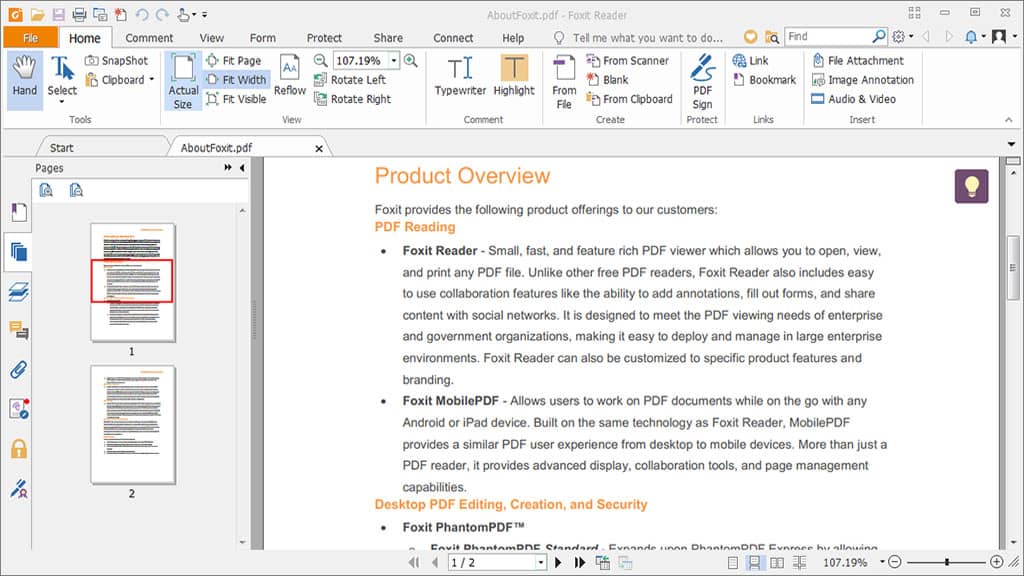 PDF Reader for Windows