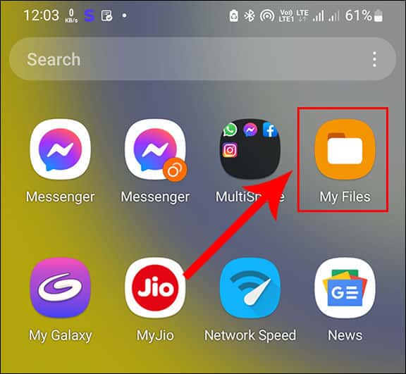 Hide Files and Folders on Samsung
