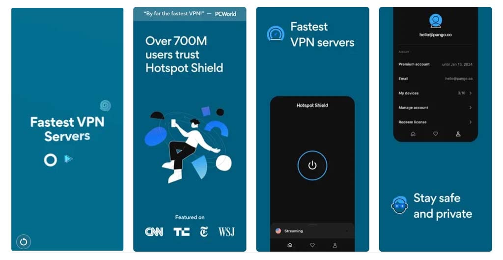 Free VPN Apps for iPhone