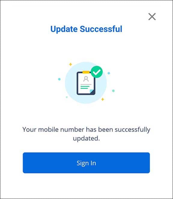 Tech Zedia - Change Mobile Number in Bharat
