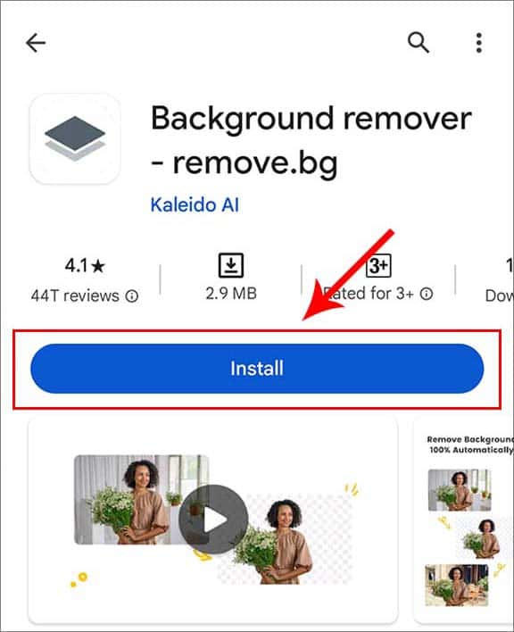 Remove Background from Image Web Browser